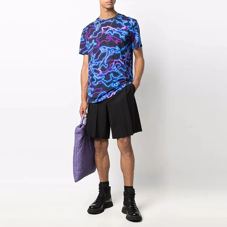 Valentino T Shirts Men Dark Blue-1
