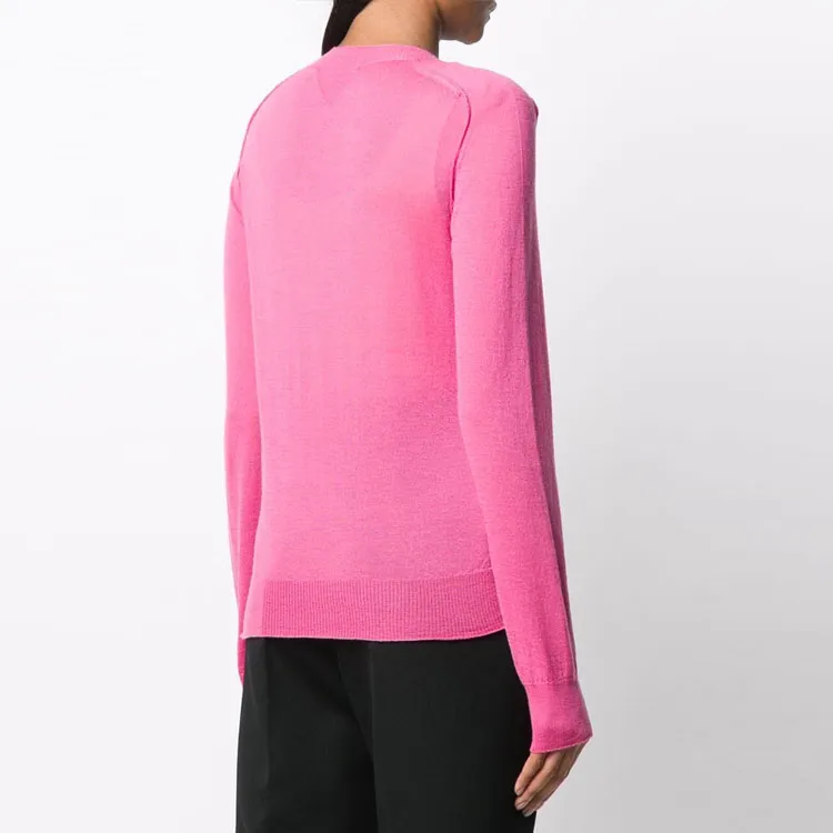 Bottega Veneta Slim Fit Knitwear Women's Pink-2