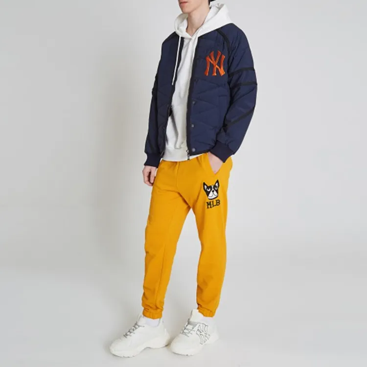 MLB Basic Collection Sports Pants Unisex Yellow-2