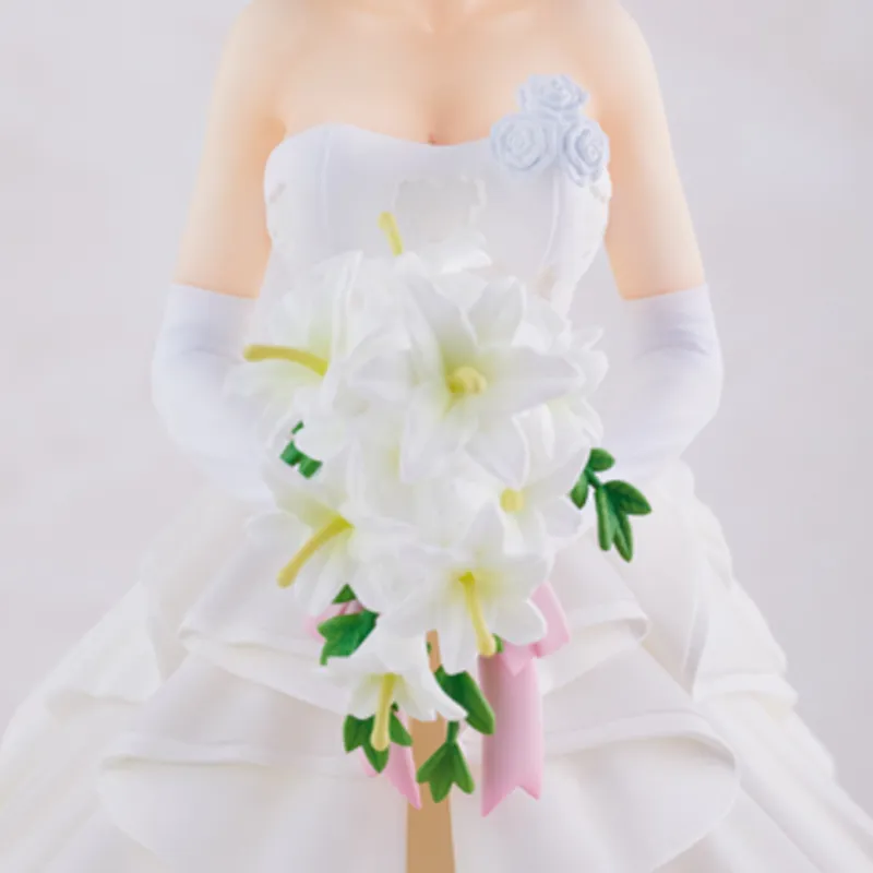 Aniple Shoko Makinohara Rascal Does Not Dream Of Youth Wedding Dress Ver. Scale Figures 22cm-4
