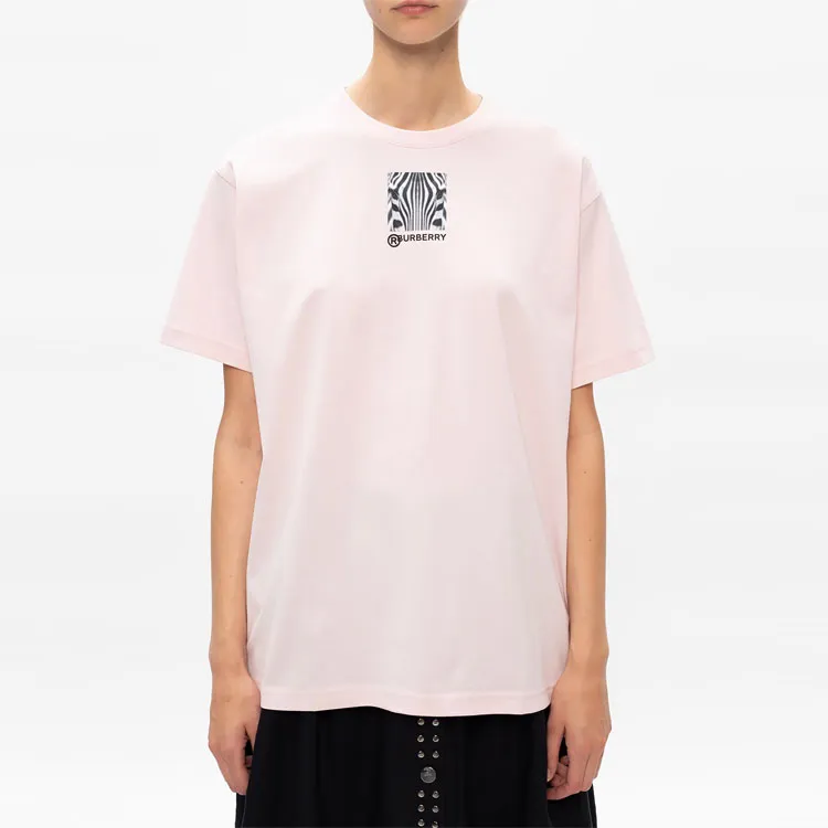 Burberry T Shirts Women's Pink-1