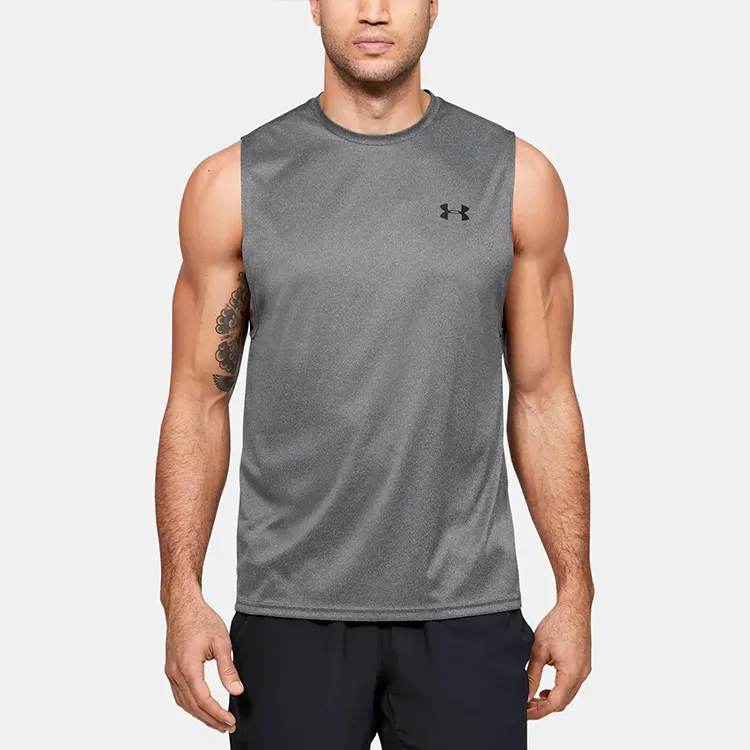 Under Armour Tank Tops Men's Gray-3