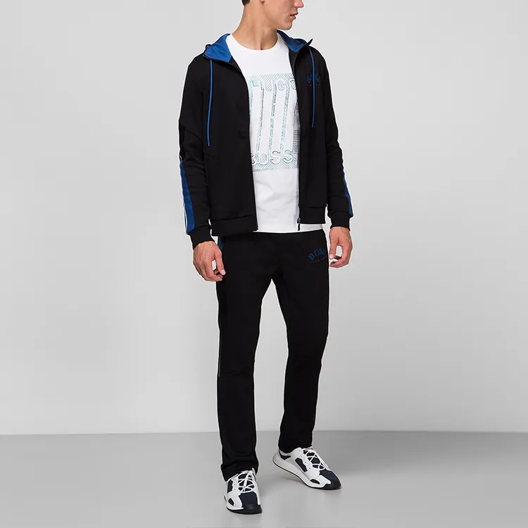 HUGO BOSS Sweatshirts Men Black-4