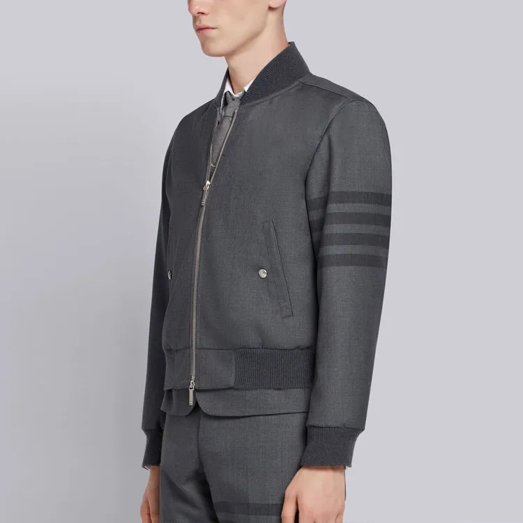 THOM BROWNE 4-Bar Jacket-4