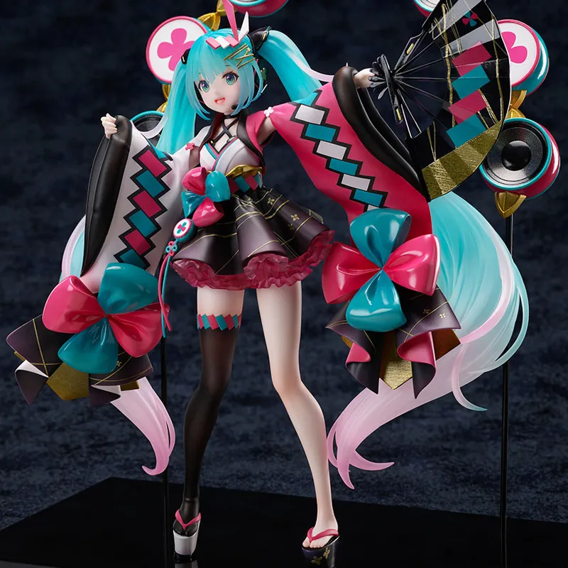 FURYU Hatsune Miku Vocaloid Magic Future 2020 With Base Bonus Gifts 23cm-2