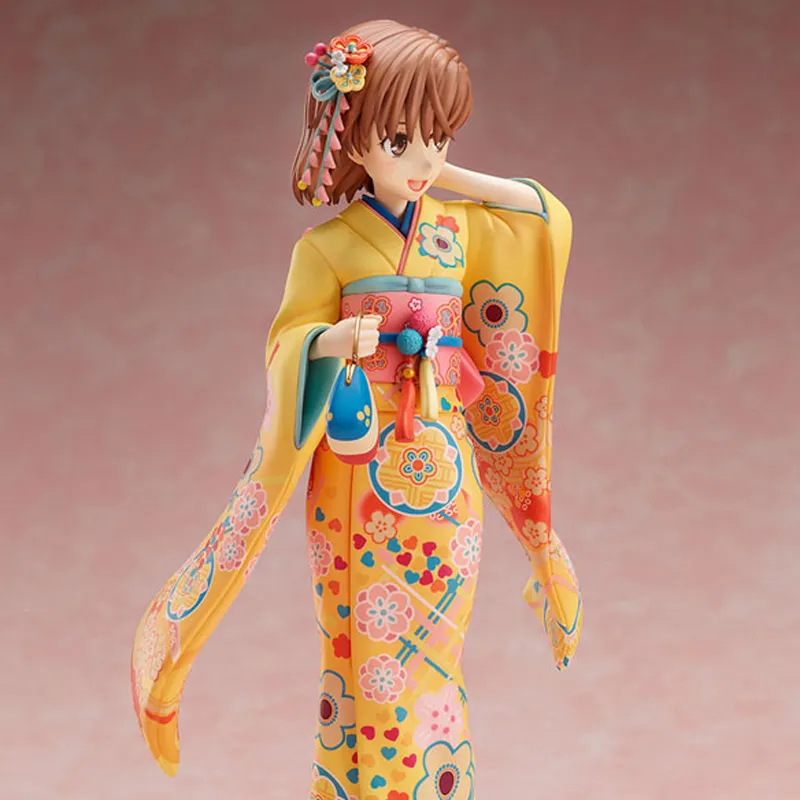 FURYU Mikoto Misaka A Certain Scientific Railgun Akasaka Ver. 24cm With Base Bonus Gifts-1