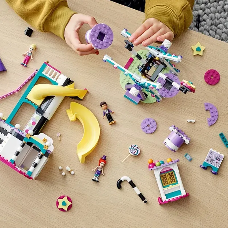 LEGO Good Friend Collection Magical Ferris Wheel And Slide Building Blocks 301 600pcs 41689-2
