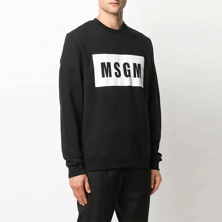 MSGM Logo print Sweatshirt-3