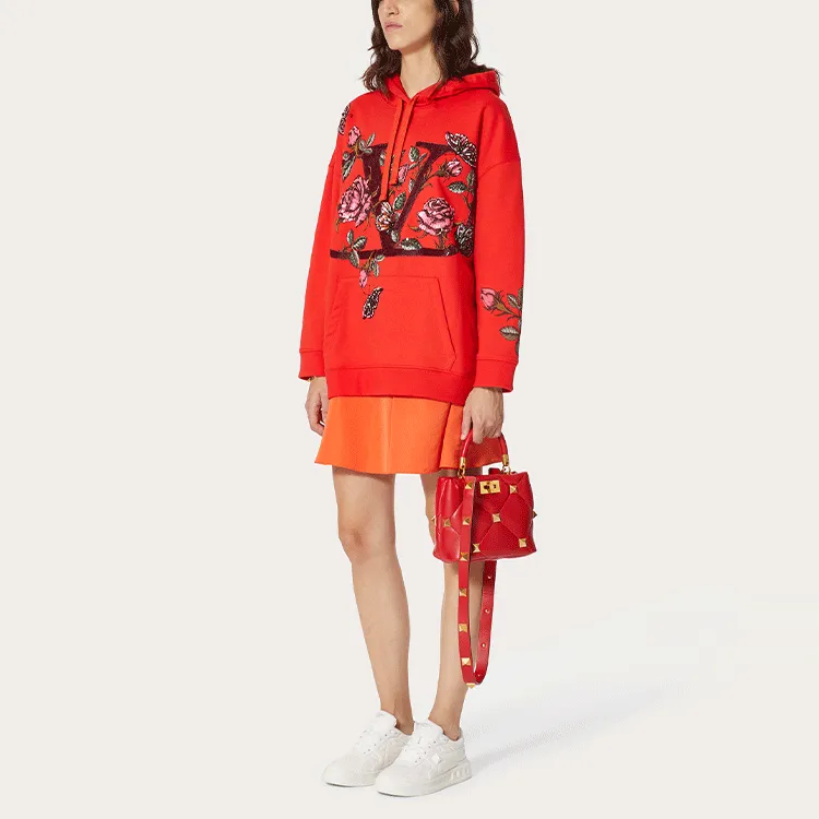 Valentino Sweatshirts Women's Red-2