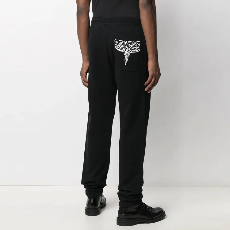 Marcelo Burlon Logo Embroidered Jogging Pants-3