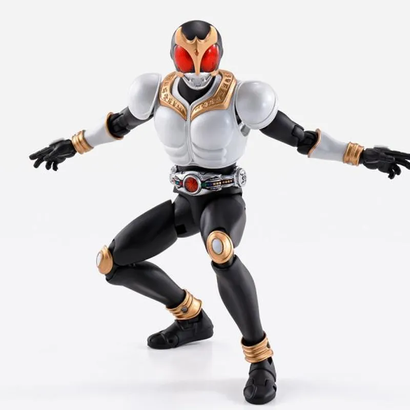 BANDAI Kamen Rider Kuuga Soul Limit Kamen Rider Shf True Bone Carving Kuuga Initial Form Action Figure Scale Figures-3