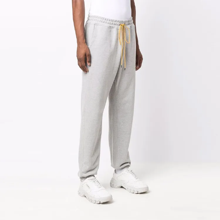 RHUDE Knitted Sweatpants Men Gray-3