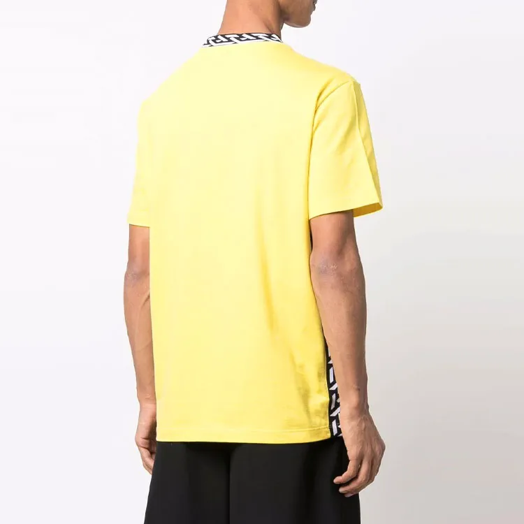 VERSACE T-Shirts Men Yellow-2