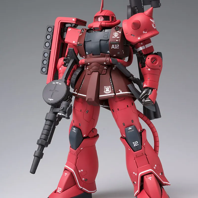 BANDAI 1/100 FIX GFFMC Mobile Suit Gundam, Char's Zaku II 18cm Hobby Model-3