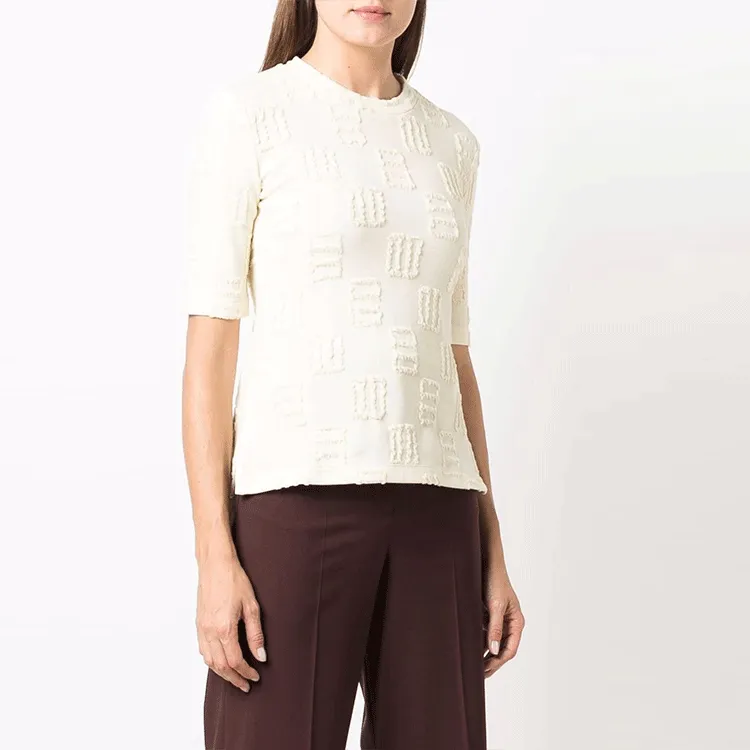 AMBUSH FW21 Slim Fit Knitwear Women's White-1