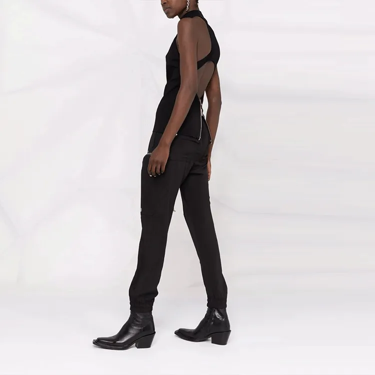 Givenchy Open Back Cut Out Sleeveless Top-3