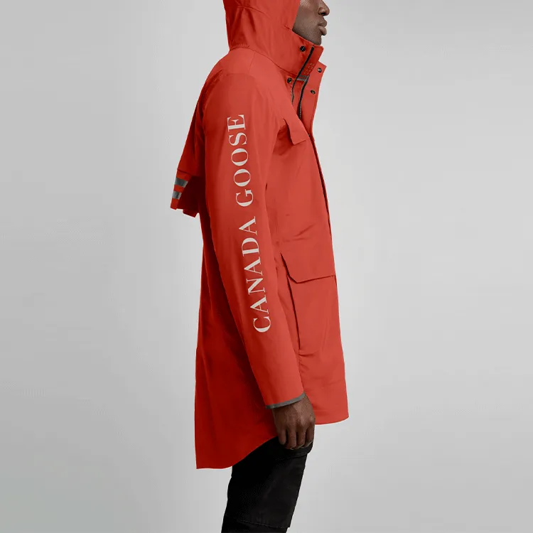 Canada Goose Jackets Men Polar Flame Red-3