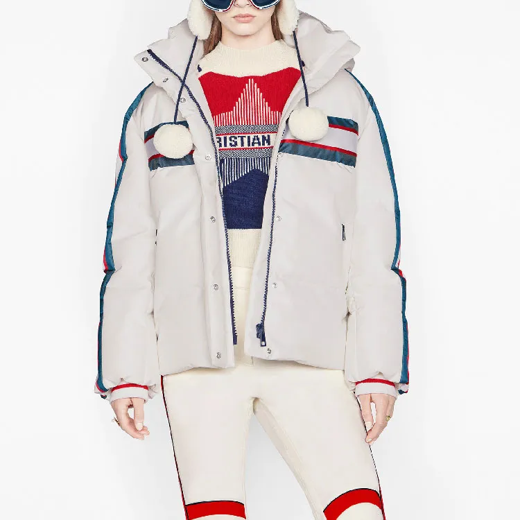 DIOR Dior Fw22 'Alps' Capsule Collection Puffer Jacket Women's White-2