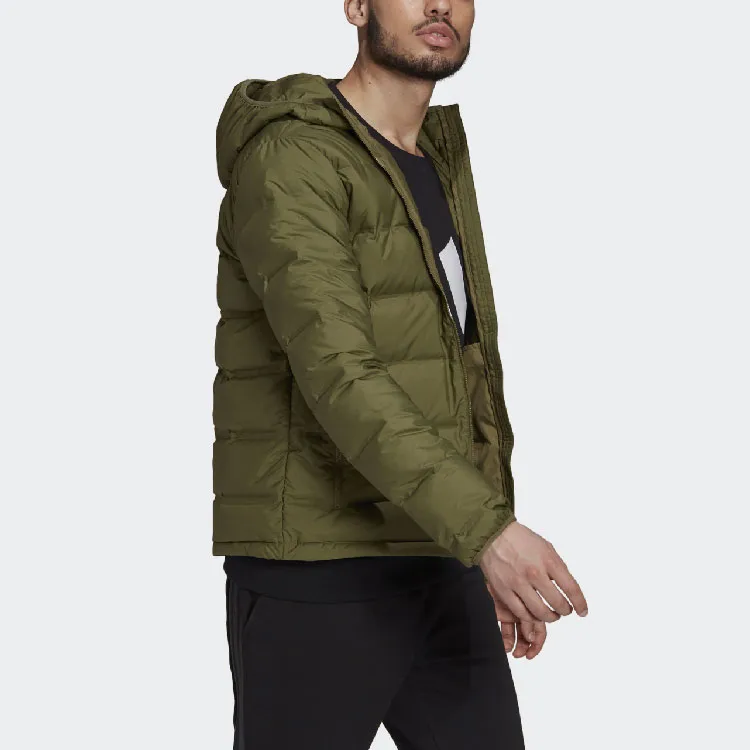 Adidas Helionic Down Jacket Winter Men's Green-4