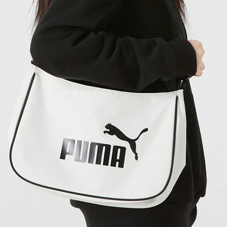 PUMA Fabric Handbag Shoulder Bag Unisex White-3