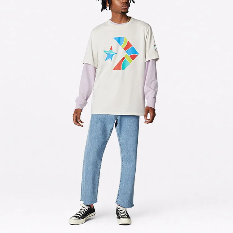 Converse Peace & Unity T Shirt Men's White-2