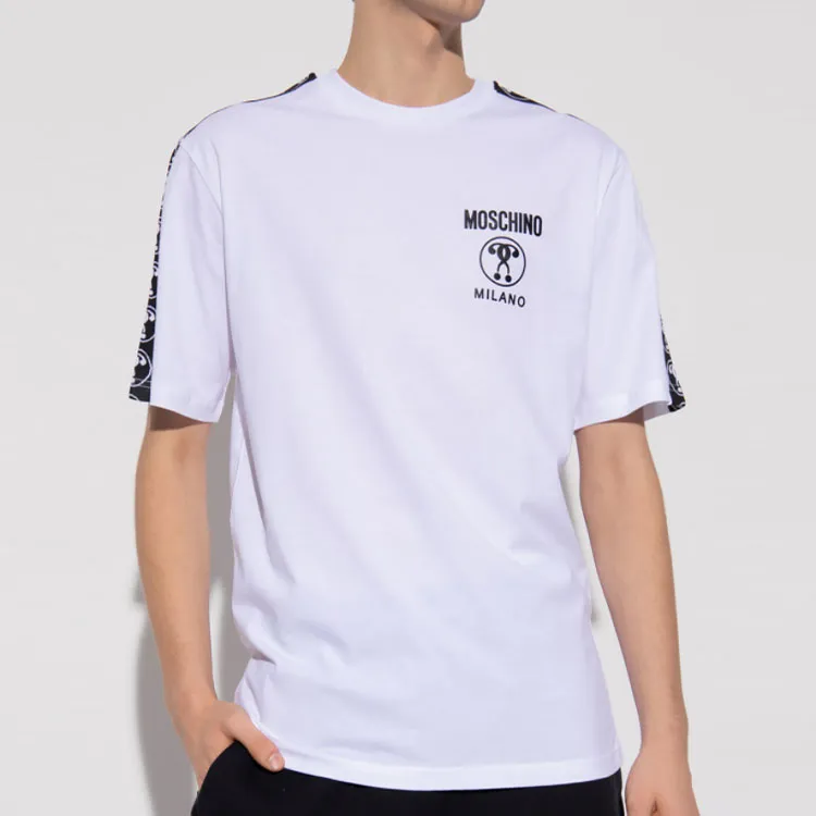 MOSCHINO Logo Tape Crewneck T-Shirt-2