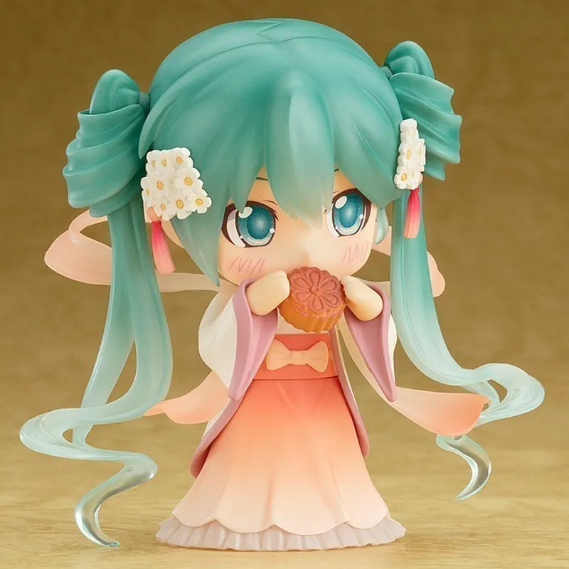 GSC Hatsune Miku No.539 Mid Autumn Moon Version Nendoroid Chibi Figures 10cm-3