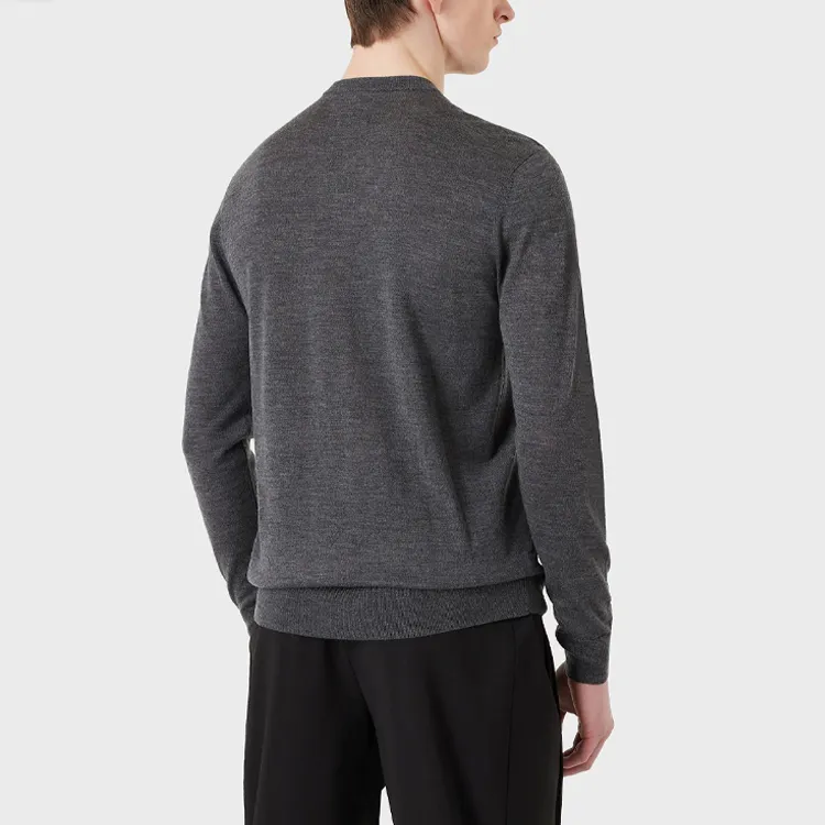 EMPORIO ARMANI Sweaters Men Gray-1