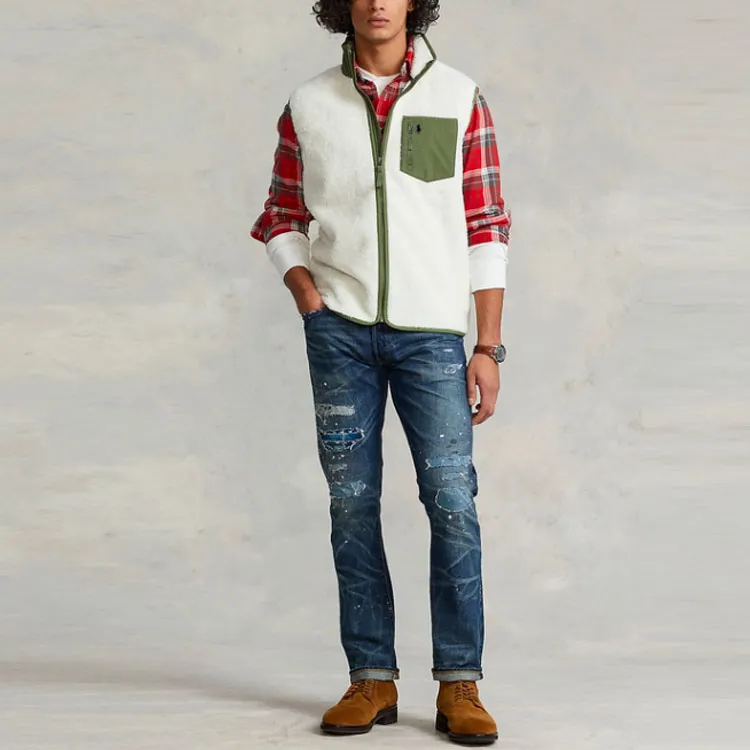 Polo Ralph Lauren Vests Men White-2