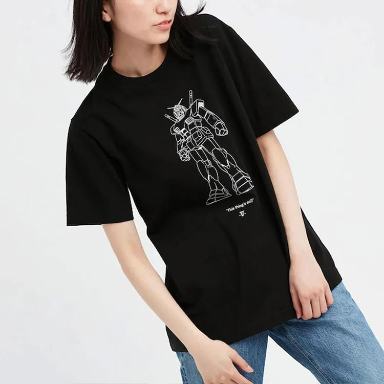 UNIQLO x GAODA T-Shirt Unisex Black-5