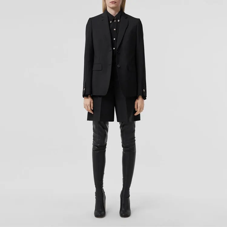 Burberry Casual Shorts Women's Black-1
