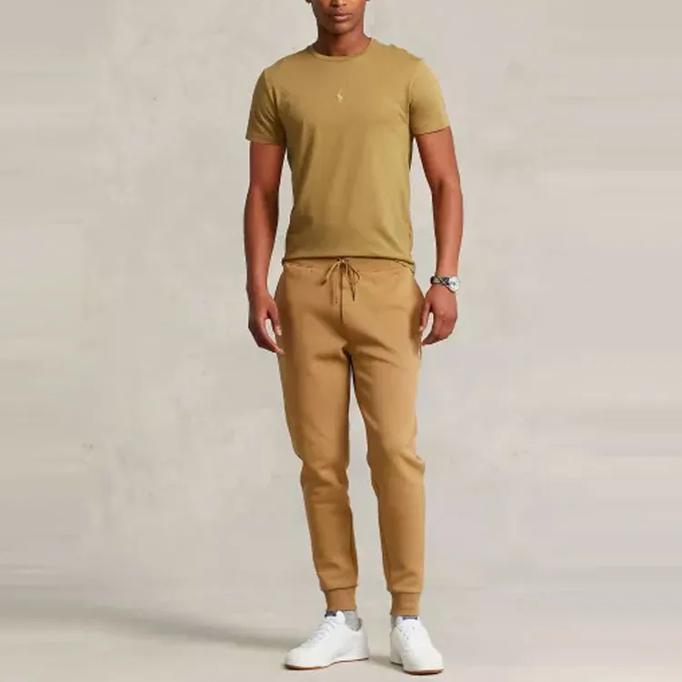 Polo Ralph Lauren T Shirts Men Brown Yellow-2