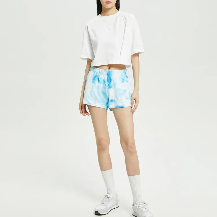 Calvin Klein Casual Shorts Women's 0K9-Blue Mixed Color-1