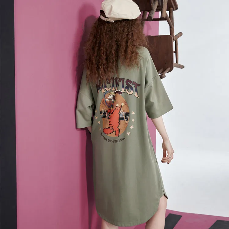 ELF SACK Short Sleeved Dresses Women's-2