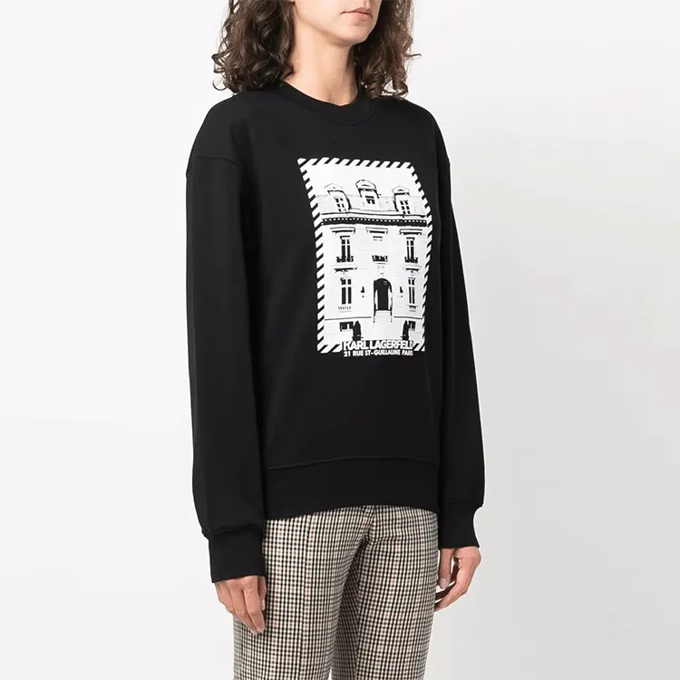 KARL LAGERFELD / Karl Lagerfeld Jeans Sweatshirts Women's Black-2
