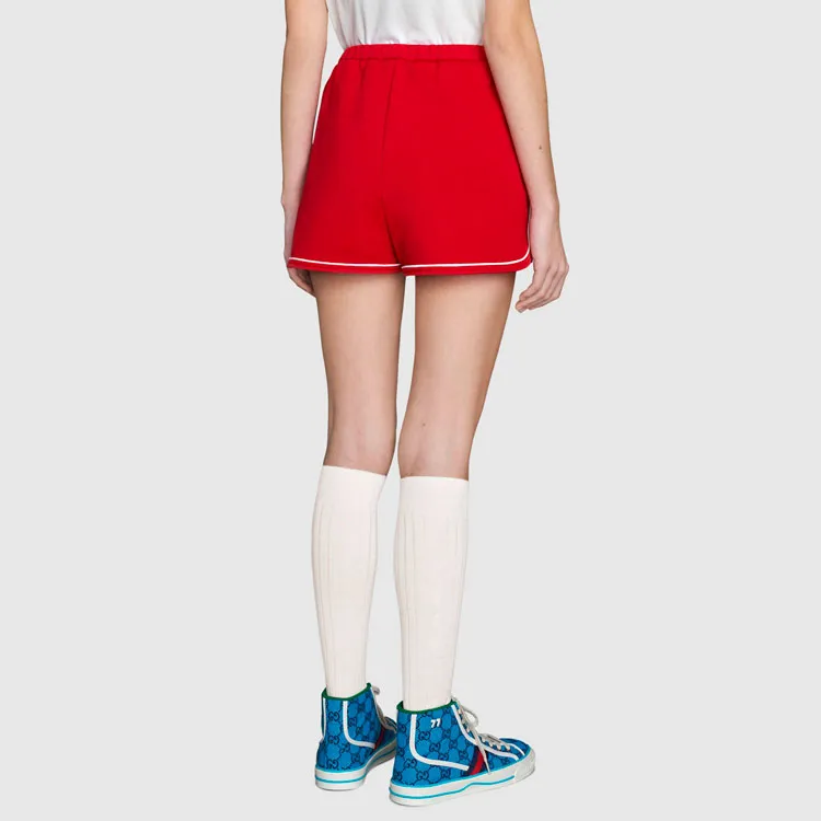GUCCI SS21 Casual Shorts Women's Red-3