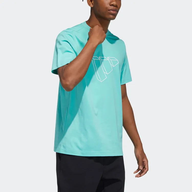 Adidas T Shirt Men's Lime Green-3