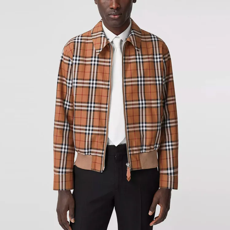 Burberry Jackets Men Orange-3