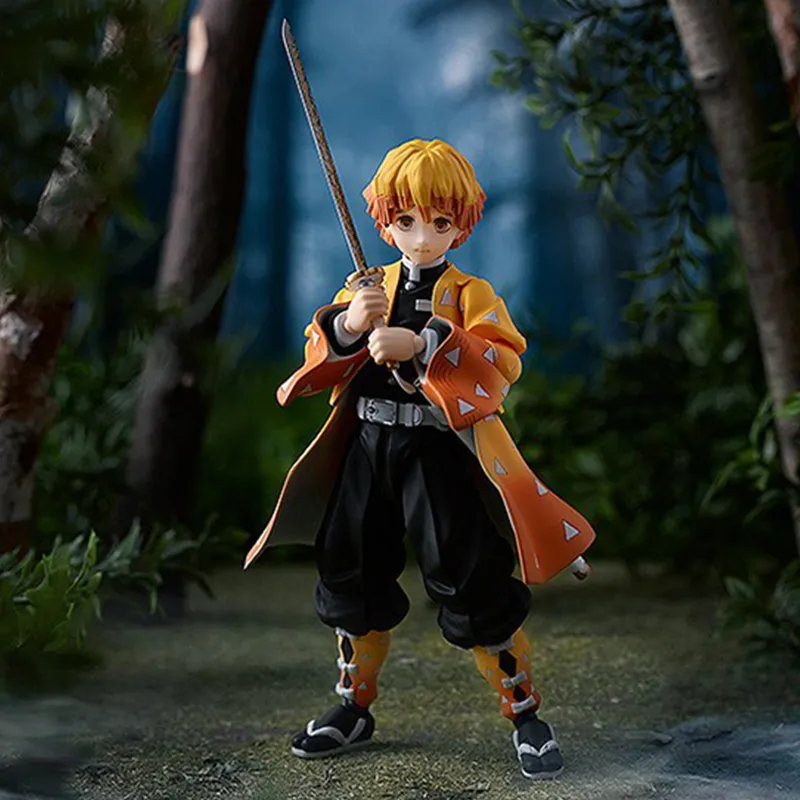 MAX Factory Zenitsu Agatsuma Demon Slayer  Kimetsu No Yaiba DX Edition Figure 13cm Scale Figures-1
