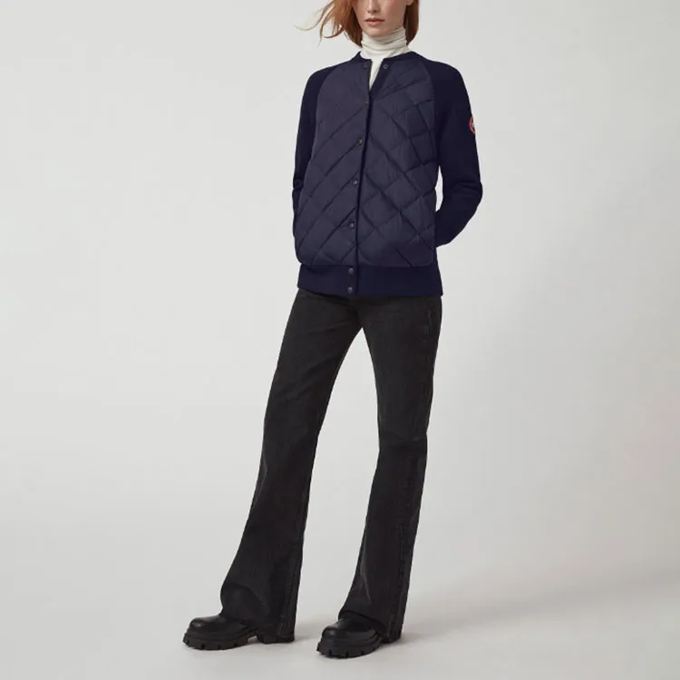 Canada Goose Down Jacket Women's Dark Blue-2