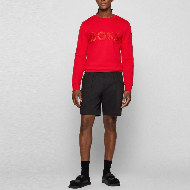HUGO BOSS Sweatshirts Men Red-1