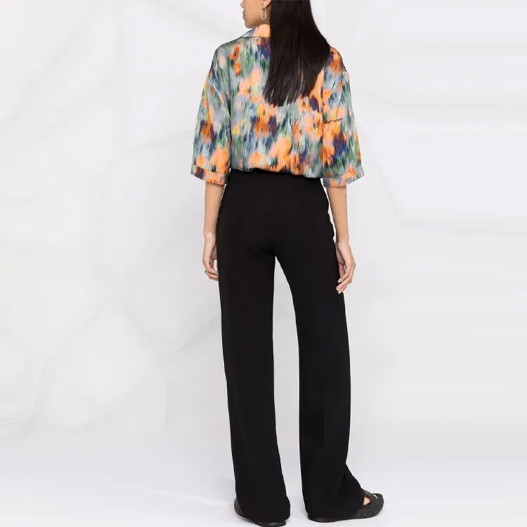 OFF WHITE FW21 Shirts Women's Green Orange Multicolor-3