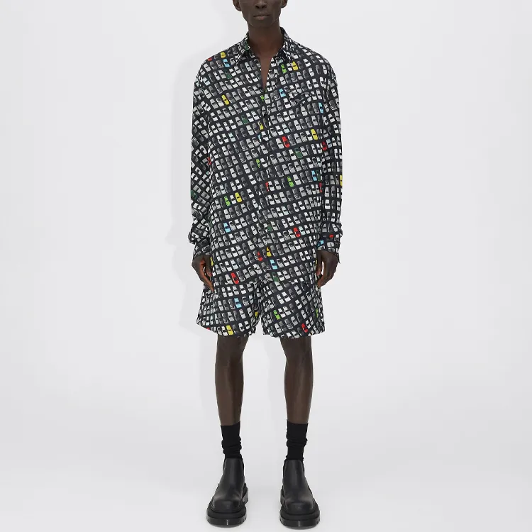 Bottega Veneta FW21 Casual Shorts Men's Gray-1
