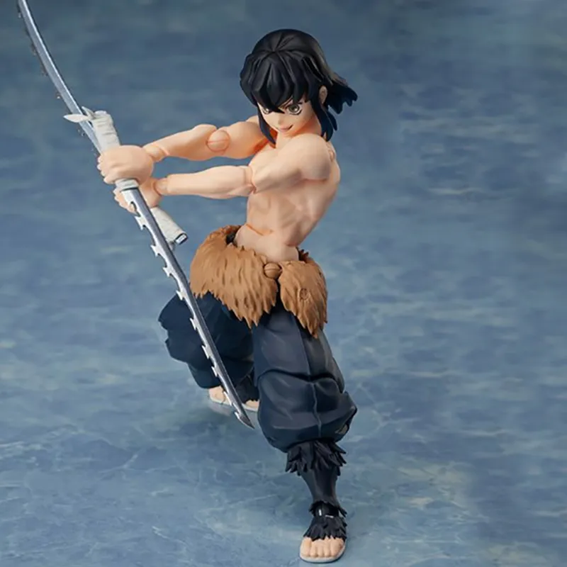 GSC Inosuke Hashibira Demon Slayer  Kimetsu No Yaiba Buzzmod 1/12 14.5cm Scale Figures-3