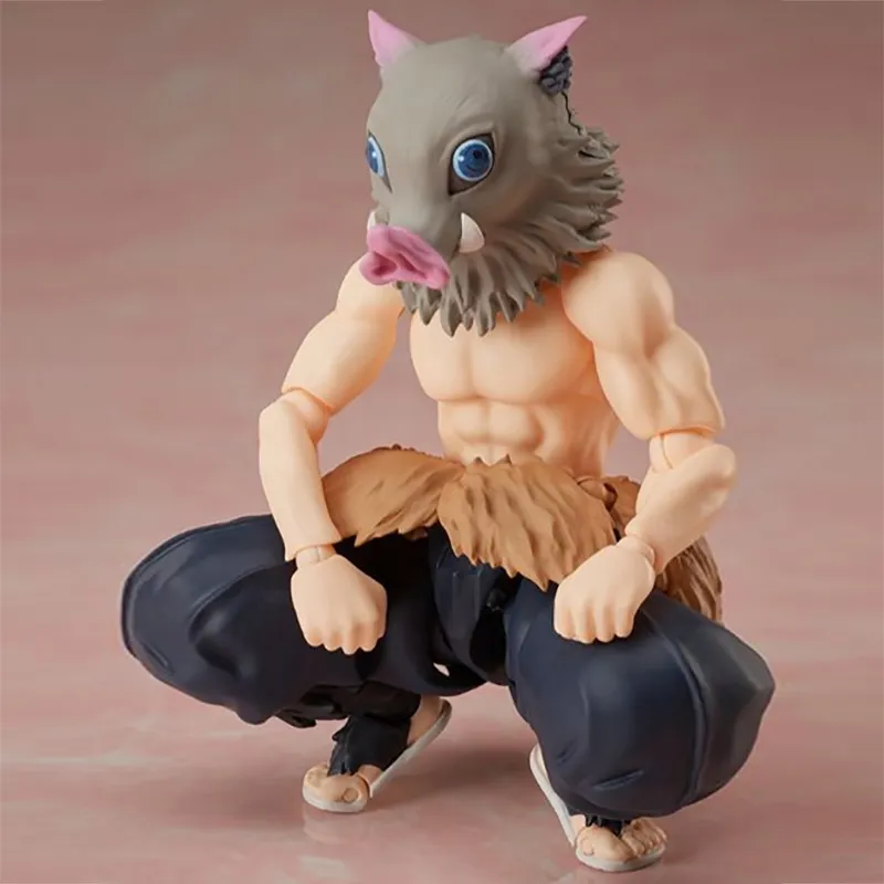 GSC Inosuke Hashibira Demon Slayer  Kimetsu No Yaiba Buzzmod 1/12 14.5cm Scale Figures-2