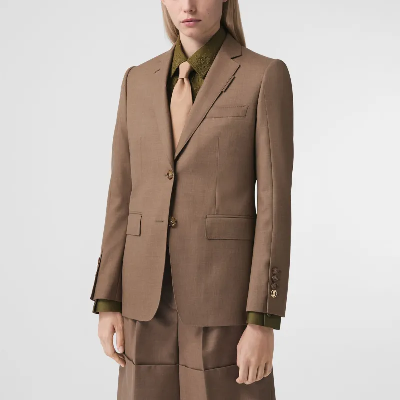 Burberry Business Suits Women's Dark Taupe Umber-1