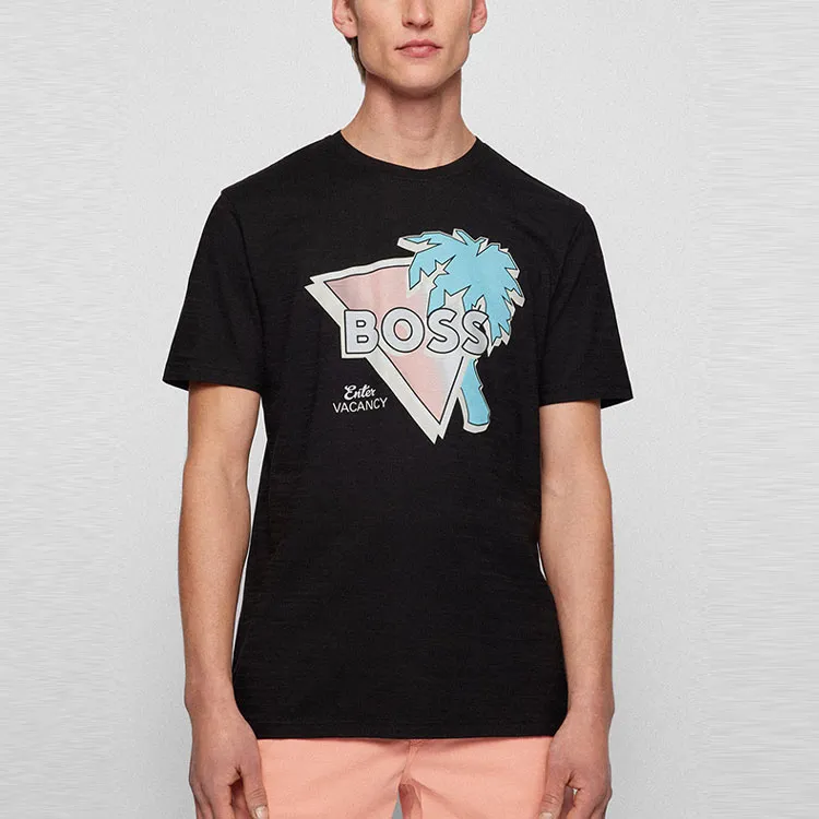 HUGO BOSS SS22 T Shirt Men's Black-6