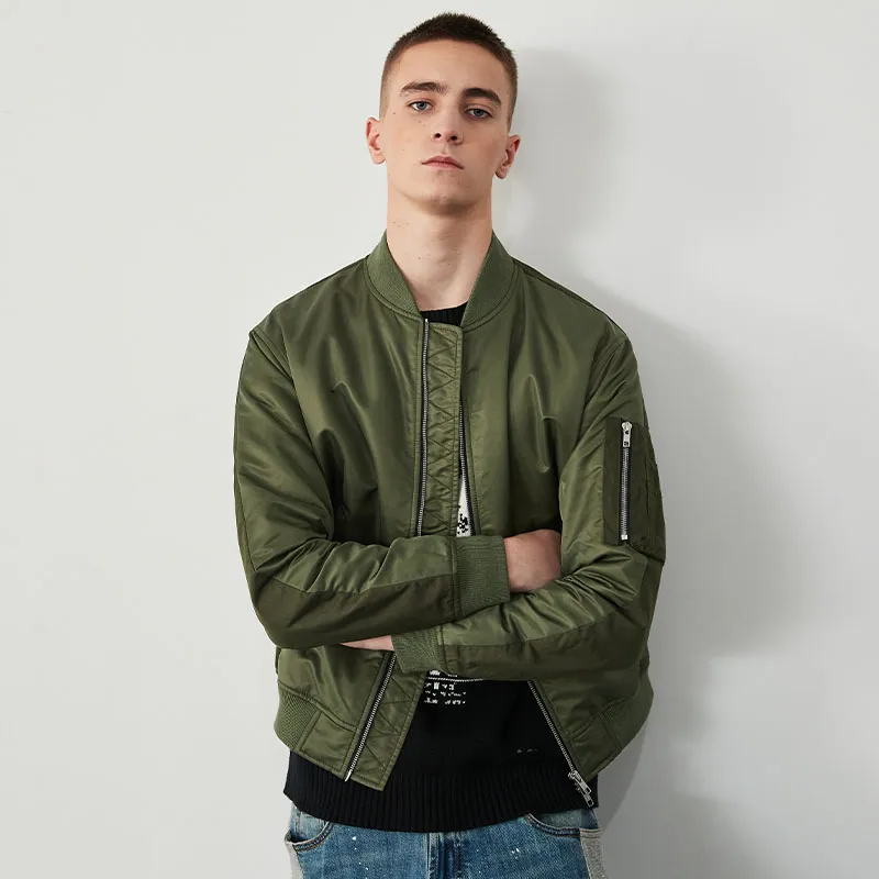 FORCEREPUBLIK Parka Coats Men Green-2