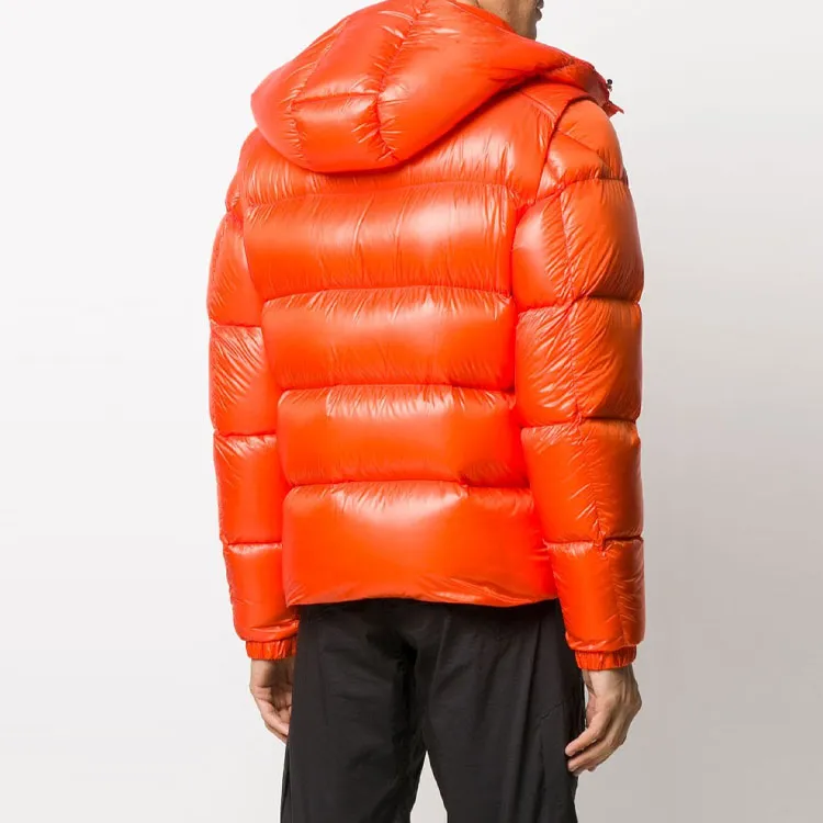 Moncler Down Jackets Men Orange-3