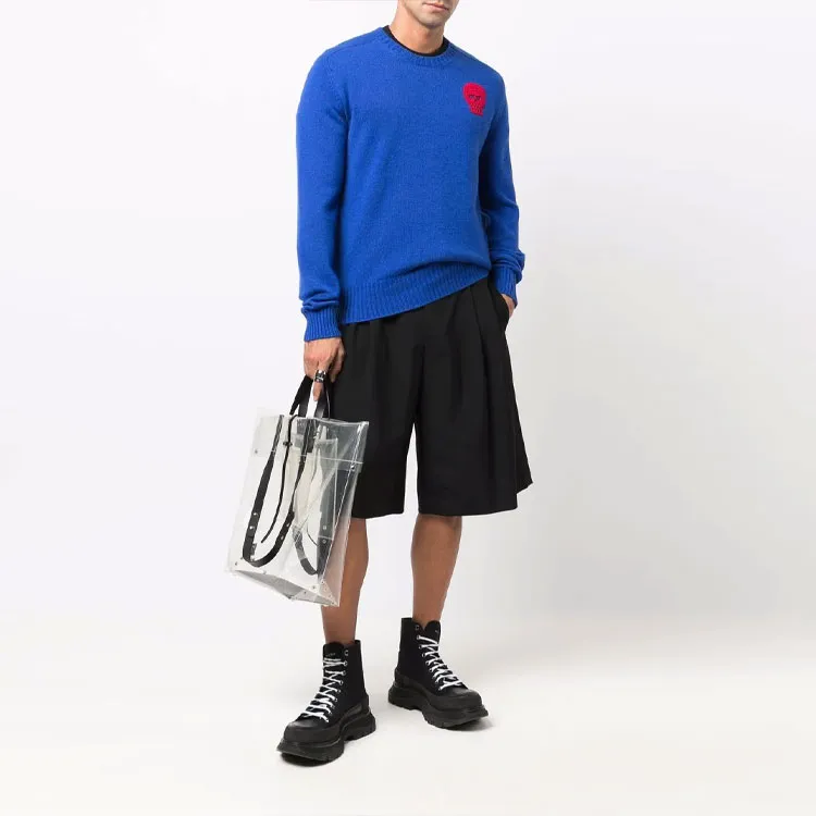 Alexander McQueen FW21 Sweater Men's Blue-1